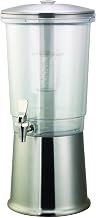 Service Ideas Double Wall Beverage Dispenser, 3 Gallon, Stainless Steel