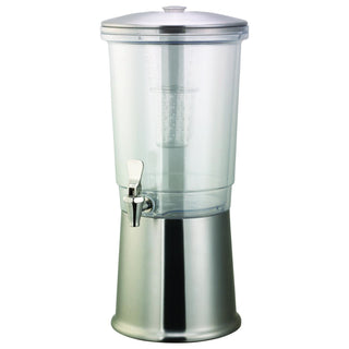 Double Wall Beverage Dispenser by Service Ideas – 3 Gallon, 3.0 gallons, Stainless Steel, Brushed, Model CBDDW3GSS