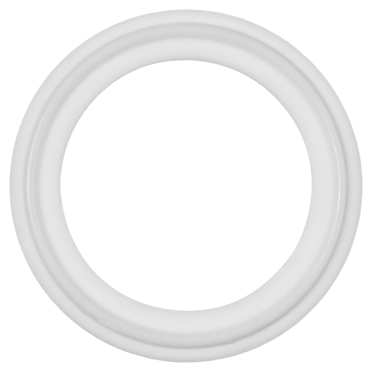 USA Sealing 3A & FDA PTFE Sanitary Gasket for 2-1/2" Tube by USASEALING – Polytetrafluoroethylene (PTFE), White, Model ZUSA-SG-T-2.5