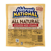 All Natural Uncured Beef Franks 10.3 Oz (4 Pack) by Hebrew National – 10 3 ounce, Pack of 4
