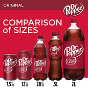 Dr Pepper Regular / 12 Fl Oz (Pack of 24) / 12 Soft Drinks