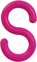 Mr. Chain S-Hook, Acetal Copolymer, 2", Pink, 10/Pk