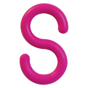 S-Hook, Acetal Copolymer, 2", Pink, 10/Pk by Mr. Chain – 12"L x 9"W x 1"H, Acetal, Pink, Model 50318-10