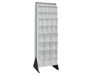 QUANTUM STORAGE SYSTEMS One Size / 72 Drawers Tip Out Bin Stand White / Black Storage Racks
