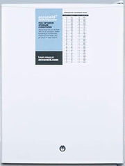 ACCUCOLD 2.4 cu.ft. Compact Refrigerator, White - FF28LWHPRO