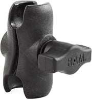 RAM MOUNTS Short Double Socket Arm for B Size 1" Balls | Composite connector arm, compatible with B Size 1" ball bases