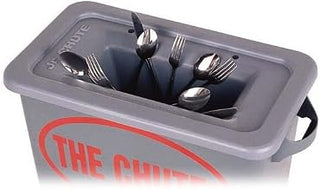 Golden West 2318 The Chute Gray Flatware Trap For 23 Gal. Containers