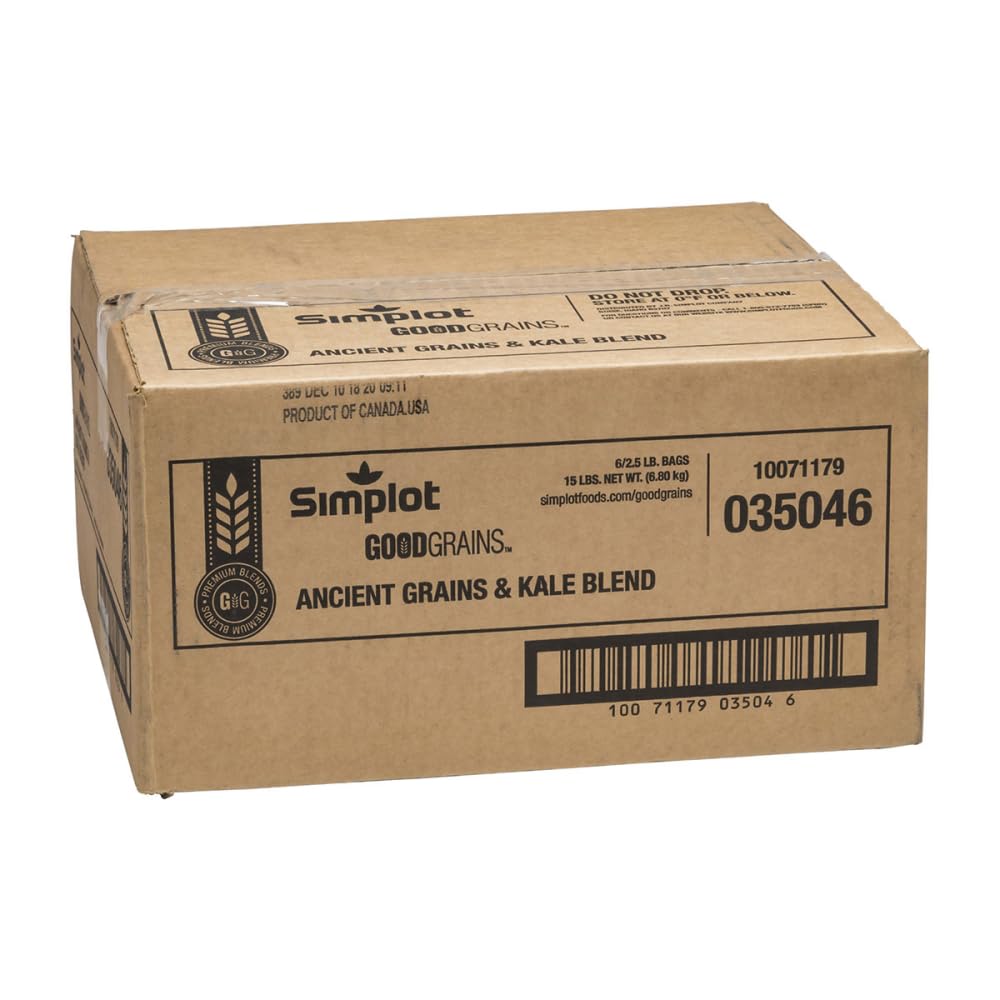 Good Grains Ancient Grain and Kale Blend by Simplot – Pack of 6