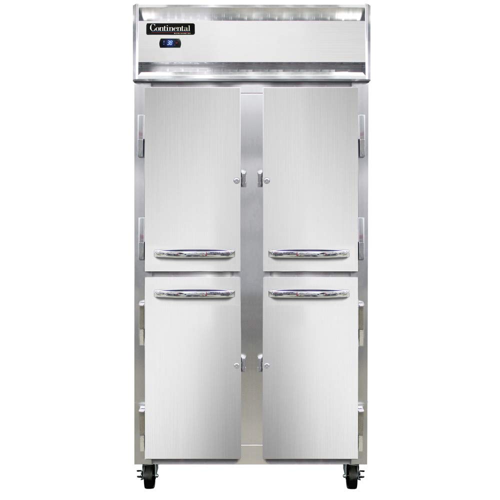 2RSES-SA-HD Slim Line Two Section Reach In Refrigerator by Continental Refrigerator – Commercial Grade