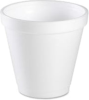DCC4J4 - Dart 4J4 White Foam Cups, 4 Ounce