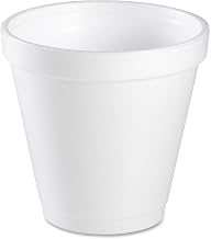 DCC4J4 - Dart 4J4 White Foam Cups, 4 Ounce