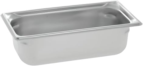 Super Pan 3 1/3 Size S/S Steam Table Pan, 3.9 Qt