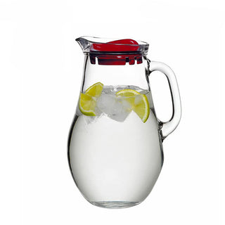 Bistro Pitcher with Stopper LT 1. by Pasabahce – 62.6 Ounces, 1850 milliliters, Glass, Transparent, Model 02605