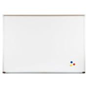 Best-Rite 24"W x 36"H / White/Silver / 2x3 Dry Erase Boards