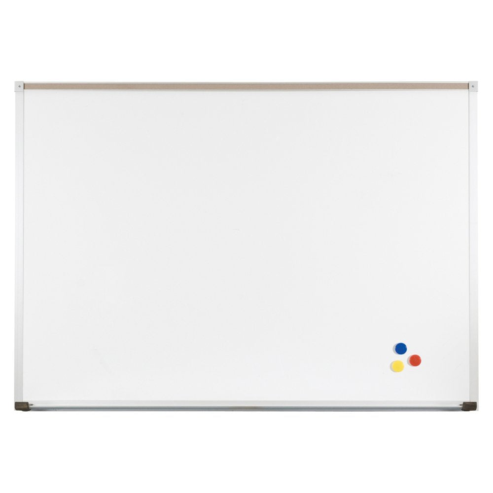 Best-Rite 24"W x 36"H / White/Silver / 2x3 Dry Erase Boards