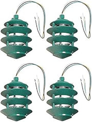 RAB Lighting LL22VG Incandescent 4 Tier Lawn Light, A-19 Type, 100W Power, 1650 Lumens, 120VAC, Verde Green (Pack of 4)