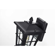 One Light Outdoor Wall Sconce Black by Bodine – Black