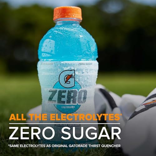 Gatorade Zero Sugar - Watermelon Splash / 12 Fl Oz (Pack of 12) / 1 Sports Drinks