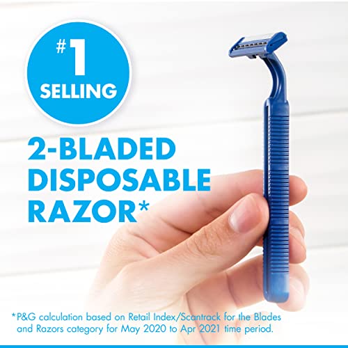 Gillette 36 Count (Pack of 5) / Modern / Blue Disposable Razors