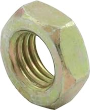 Allstar Performance ALL18255 0.38 in. 24 Left Hand Steel Jam Nuts - Pack of 4