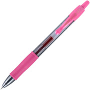 G2-7 Retractable Gel Roller Pens () by PILOT – Rubber, Pink, Model PIL31174