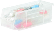 Akro-Mils Clear / 11-Inch x 4-Inch x 4-Inch / Storage Bins Only Open Storage Bins