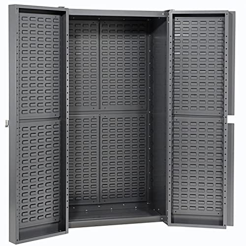 Global Industrial Grey / 38 inches (W) x 24 inches (D) x 72 inches (H) / Industrial Storage Cabinets