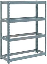 Global Industrial Boltless Heavy Duty Shelving 48" W x 24" D x 60" H, 4