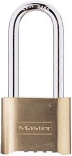 Master Lock 175DLH 2" Resettable Brass Combination Padlock