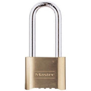 175DLH 2" Resettable Brass Combination Padlock by Master Lock – One Size, Plastic, No Color, Pack of 36