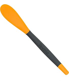 Tovolo Orange Peeler & Slicer Tool for Easy Rind Peeling Fruit Scooping and Slicing, Dishwasher Safe Non Slip 2-in-1 Orange Slicer Cutter Peeling Kitchen Tool with Pointed Hook and Curved Scoop