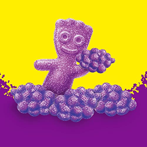 Sour Patch Kids Grape / 5 Ounce (Pack of 12) / Halloween Gummy Candy