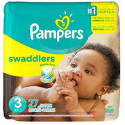 Pampers Size 47 / 27.0 / Multicolor Baby Diapers