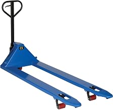 Global Industrial Extra-Long Fork Manual Pallet Jack 27" W x 70" L Forks