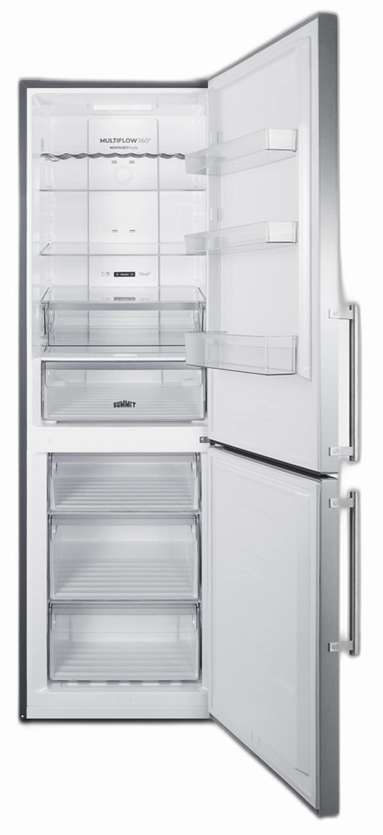 Summit Appliance Silver / 32.00x30.00x55.00 / 10.6 cubic_feet Categories
