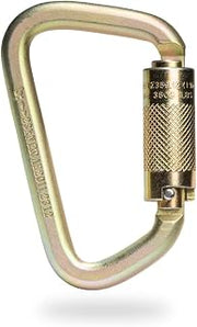 Malta Dynamics Fall Protection Carabiner Clip, High Strength Professional Grade, OSHA/ANSI Compliant