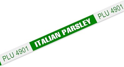T&T Industries 10" Twist Tie for Italian Parsley with PLU 4901 1,000/Box