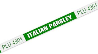 T&T Industries 10" Twist Tie for Italian Parsley with PLU 4901 1,000/Box