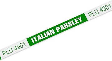 T&T Industries 10" Twist Tie for Italian Parsley with PLU 4901 1,000/Box