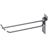 6" Slatwall Scan Hook by Retail Resource – Metal, Black, Pack of 100, Model 1807