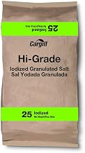 Cargill Diamond Crystal Iodized Hi Grade Evaporated Salt 25 Pound -- 1 each.