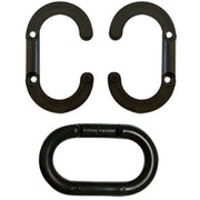 Plastic Master Link by Mr. Chain – 9"L x 12"W x 1"H, Acetal, Black, Model 51703-10