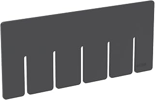 Akro-Mils 41103 Short Divider Akro-Grid Box (6 Pack), Black
