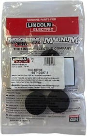 Lincoln Electric Plug Button, Pack of 5, 9ST10397-4
