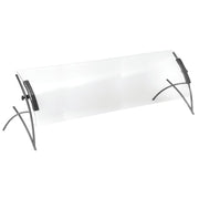 Buffet Stand Cake Stand 2-Tier Buffet - 28" L x 25" W x 14" H by HUBERT – Metal, Flint, Model 688640139344