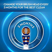 Oral B CrossAction Power Dual Clean Replacement Head by Oral-B – 2 Count (Pack of 1), Polypropylene, A2170, Pack of 2, Model PG-3578B
