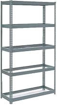 Global Industrial Boltless Heavy Duty Shelving 48" W x 18" D x 60" H, 5