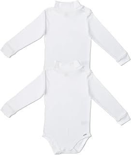 Gerber baby-boys 2-pack Long Sleeve Turtleneck Onesies Bodysuits