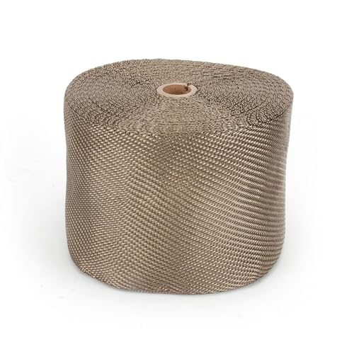 Design Engineering 6" x 100' / Titanium / 1 Heat Wrap, Matting & Sleeving