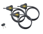 Master Lock 3 Pack / black and yellow / Modern Cables & Chains